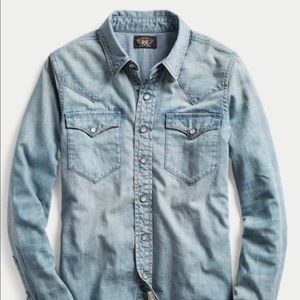 Ralph Lauren Denim Shirt. Made in Italy.